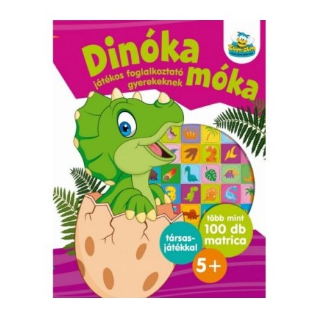 Dinóka móka - Játékos foglalkoztató gyerekeknek