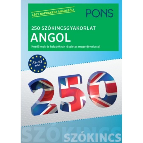 Birgit Piefke-Wagner: PONS 250 Szókincsgyakorlat Angol
