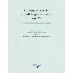 Goldmark Károly: A-moll hegedűverseny op. 28
