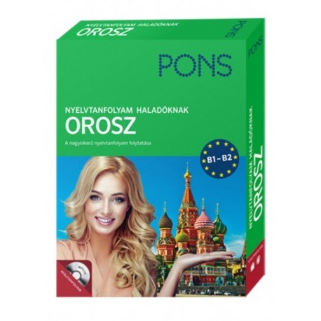 Irina Oszipova: PONS Nyelvtanfolyam haladóknak - Orosz (könyv+MP3 CD) - B1-B2