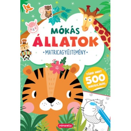 Mókás állatok - Matricagyűjtemény