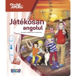 Tolki Hangos könyv -&nbsp;Játékosan angolul - Interaktív foglalkoztató hangoskönyv