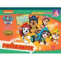 Mancs Őrjárat - Dinókalandok - Térbeli mesekönyv - Kalandok 3D-ben