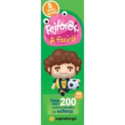 Fejtörők - A fociról - 8 éves kortól - Több mint 200 érdekes kérdés és válasz - 46 kártya
