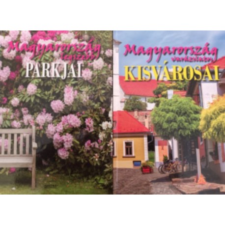 Ajándék albumok csomag - Magyarország legszebb parkjai - Magyarország varázslatos kisvárosai