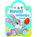 Nyuszi műhelye kifestő