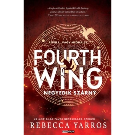 Rebecca Yarros: Fourth wing (Special Edition) - Negyedik szárny - Éldekorált