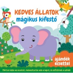 Kedves állatok - Mágikus kifestő