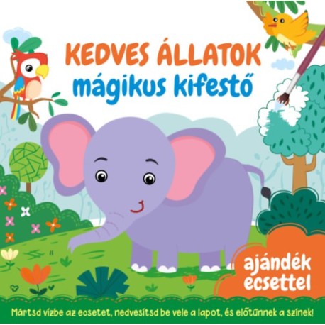 Kedves állatok - Mágikus kifestő