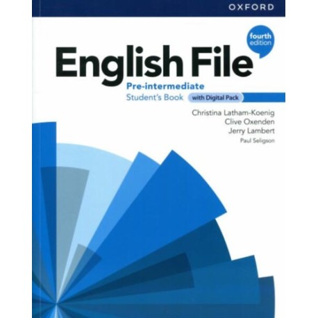 English File 4E Pre-intermediate Student's Book + Digital Pack