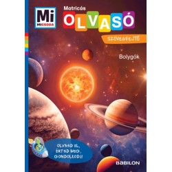 Christina Braun: Bolygók - Mi Micsoda Olvasó - Matricás szövegfejtő - Olvasd el, értsd meg, gondolkodj!
