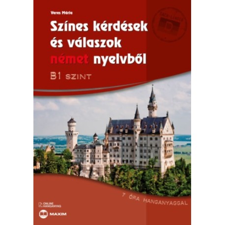Veres Mária: Színes kérdések és válaszok német nyelvből - B1 szint (online hanganyaggal)