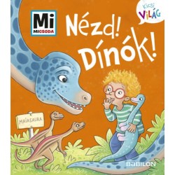 Benjamin Schreuder: Hűha! Dínók! - Mi Micsoda Kicsi világ 9. - kihajtható fülekkel