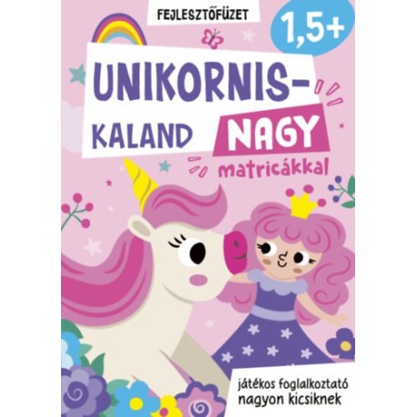 Unikornis-kaland - Nagy matricákkal