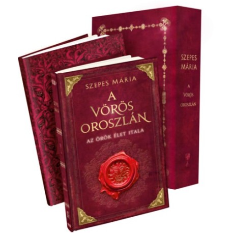 Szepes Mária: A Vörös Oroszlán - Különleges díszdobozos gyűjtői példány emlékalbummal