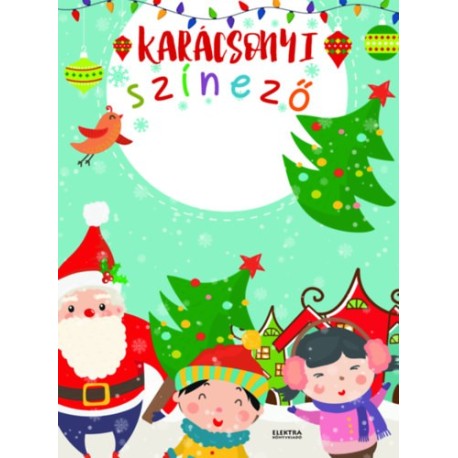 Karácsonyi színező