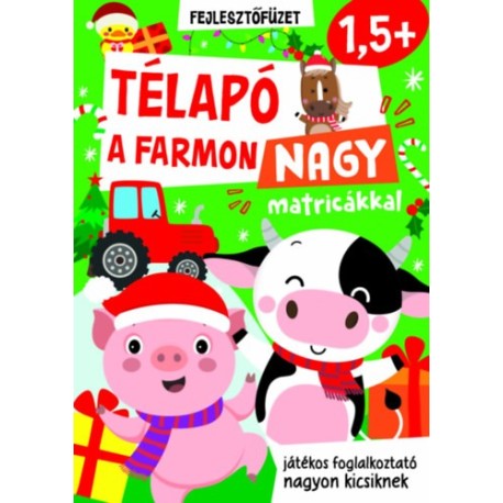Télapó a farmon - nagy matricákkal