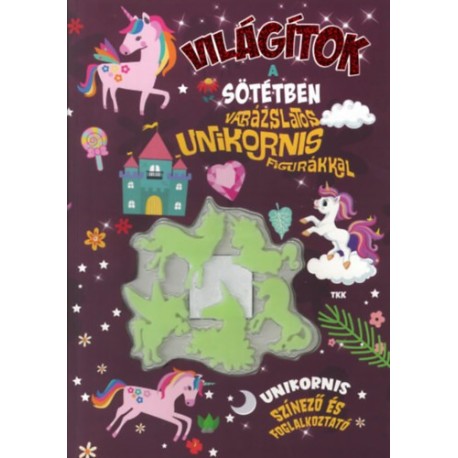 Világítok a sötétben - Varázslatos unikornis figurákkal