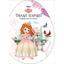 Tavaszi teaparti - Foglalkoztató és színező