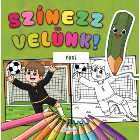 Színezz velünk! - Foci