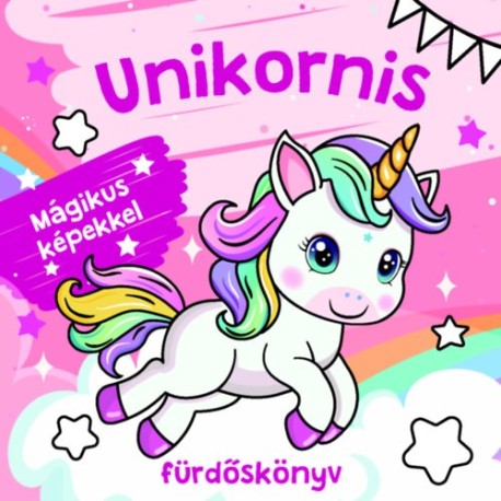 Unikornis fürdőskönyv