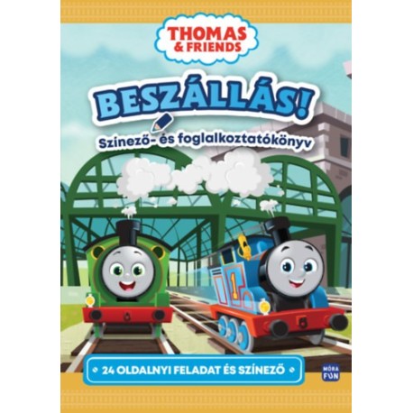 Thomas & Friends - Beszállás! Színező- és foglalkoztatókönyv&nbsp;