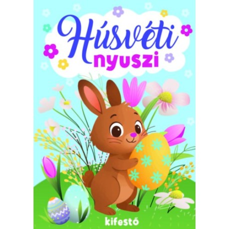 Húsvéti nyuszi kifestő