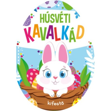 Húsvéti kavalkád kifestő