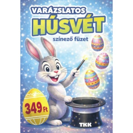 Varázslatos húsvét színező füzet