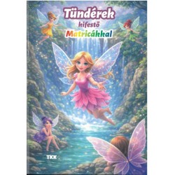 Tündérek kifestő - Matricákkal