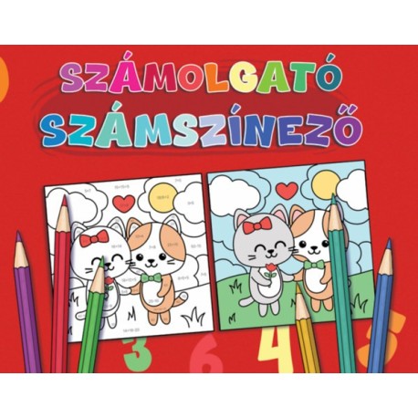 Számolgató számszínező