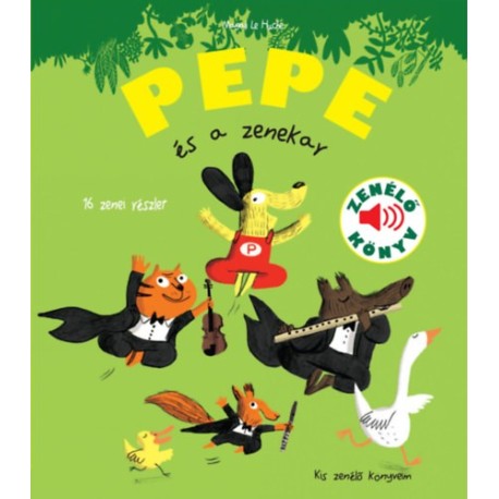 Lehuche, Magali: Pepe és a zenekar - Zenélő könyv
