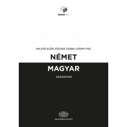 Földes Csaba - Halász Előd - Uzonyi Pál: Német-magyar kéziszótár + online szótárcsomag