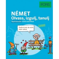 Stephanie Bernhuber: PONS Német - Olvass, izgulj, tanulj - Nyelvtanulás rövid sztorikkal - Alapszint